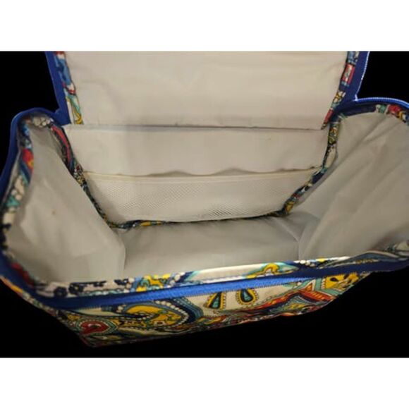 Vera Bradley Insulated Lunch Bag Shoulder Stay Cool lunch Box - Picture 3 of 3